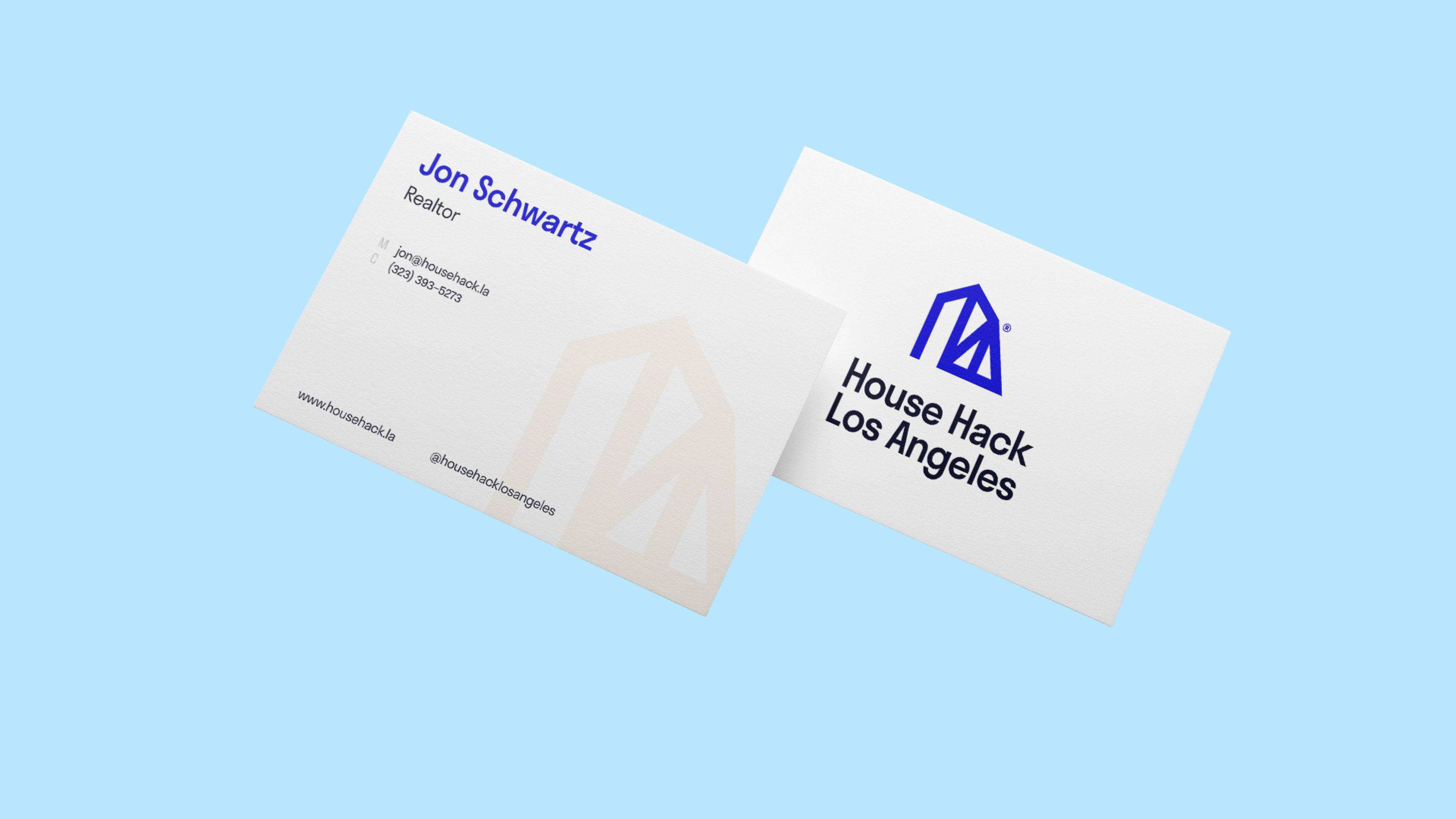 Business card mockup
