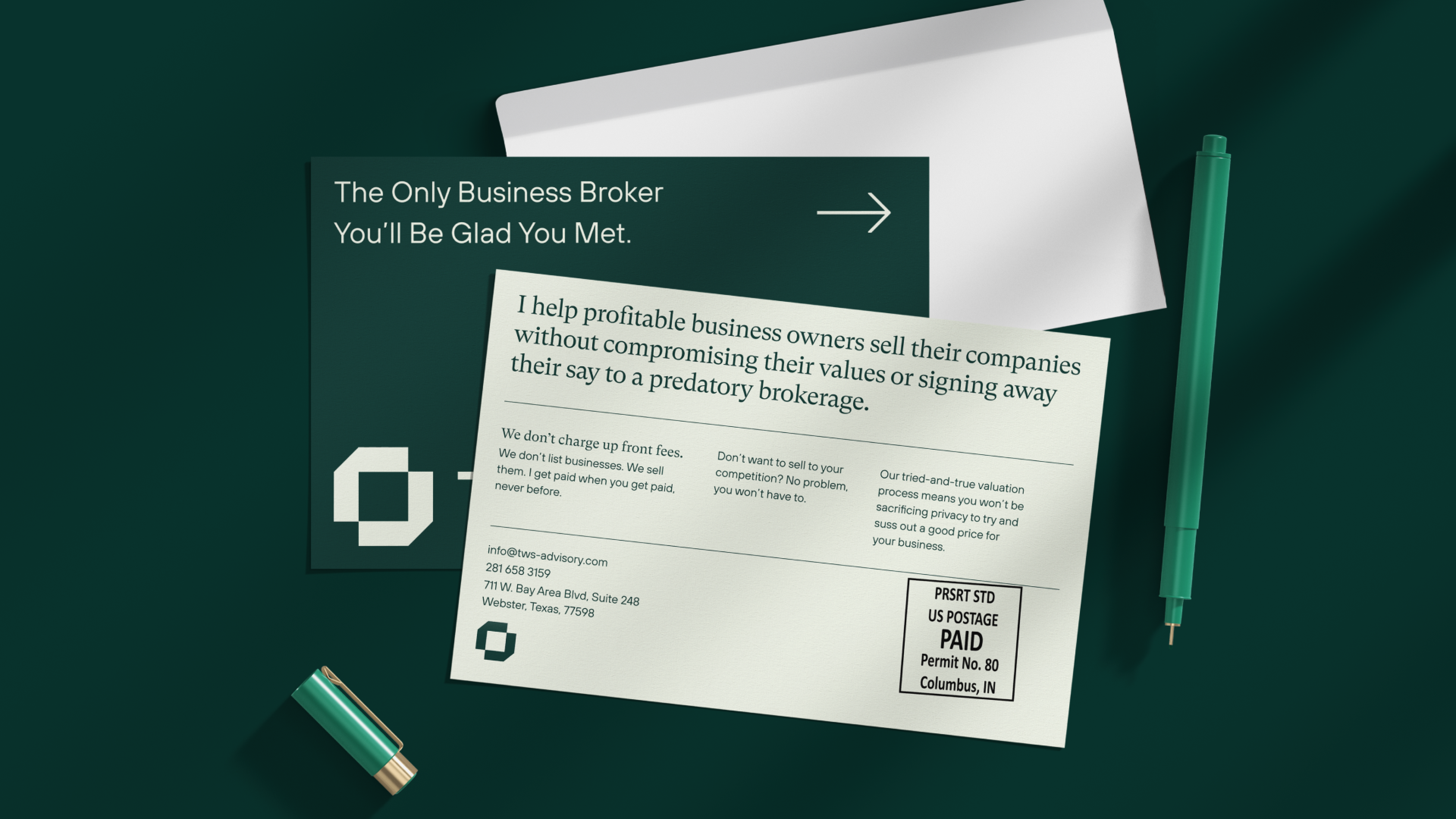 Direct mailer mockup