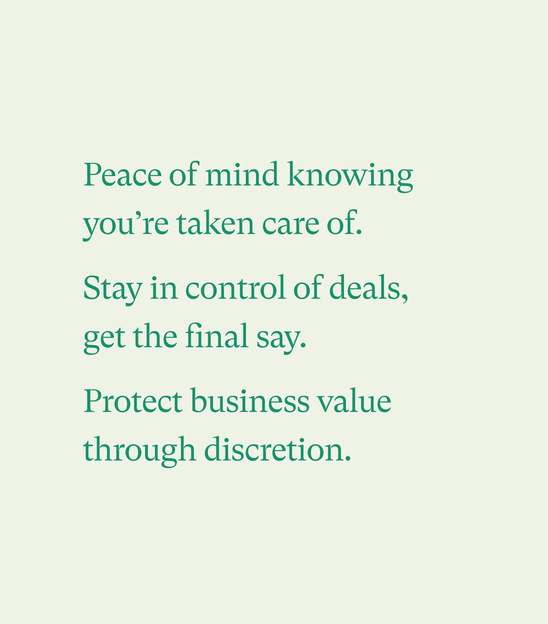 Brand messaging benefits graphic